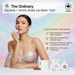 The Ordinary Squalane + Amino Acids Lip Balm  Made in Canada  (Code OSLB)