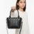 Made in Thailand Original Elegant New Trend Style (tlad) Handbag for Women – Luxury Leather black Colour with Shoulder Strap