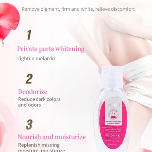 eda3ff0423c4b2f521cd434488c628df.jpg DR RASHEL Whiten & Tighten Feminine Wash Intimate Area for Tightness and Sexiness Prevents and Treats Vaginal Discomforts and Bacteria - 50 ML