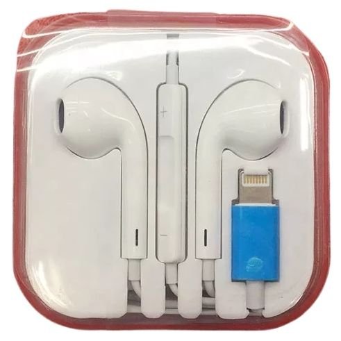 NWM USA Certified Apple IPhone Wired Earphones with Mic for 6 6S Plus SE 7, 8, 11, 12, 13 14 Pro Max X XS MAX XR lighting Headphones Earbuds Phone Accessories I phone hand free Headset