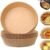 100 PCS Food Grade Air Fryer Non-stick (fgaf ) Disposable Paper Liner  for Frying Baking Cooking Roasting and Microwave