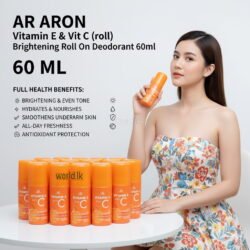 AR Vitamin E & Vit C Brightening Whii-teniing Roll On Deodorant 60ml Made in Thailand