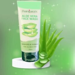 Banjara's olm Aloe Vera Face Wash that Cleanses and Hydrates Your Skin | Suitable for All Skin Types - 100ml