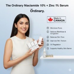 Made in Canada Original the Ordinary NIACINAMIDE 10% + ZINC 1% Serum Clinical Formulation with Integrity the Pores Makeup Primer Facial Serum