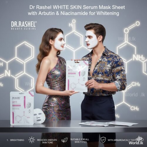 ef520d541eedd6291ada7439851bc84d.jpg Dr Rashel WHITE SKIN Serum Mask Sheet With drwm With Arbutin & Niacinamide