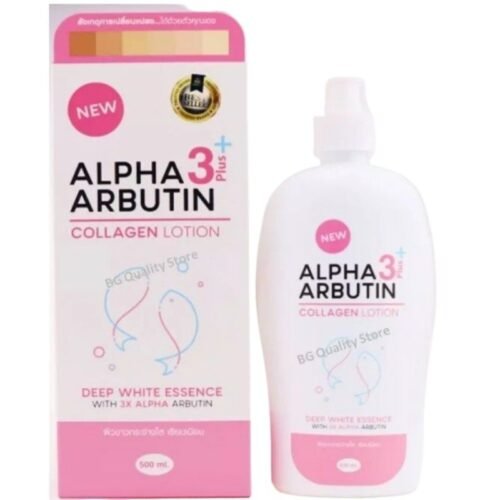 ef8cc2698a5ba4a33b493e35b442911d.jpg 3x ALPHA ARBUTIN PLUS WHITENING LOTION 500 Ml Natural Extracted COLLAGEN Vitamin C, AAL5 Vitamin E Made In THAILAND