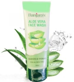 Banjara's olm Aloe Vera Face Wash that Cleanses and Hydrates Your Skin | Suitable for All Skin Types - 100ml