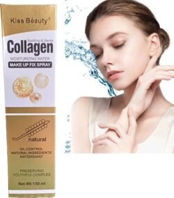 f0f5cac00fbbaecc18c09a74de834944.jpg Kiss Beauty Kbsm COLLAGEN Moisturizing Water Makeup WHITENING Fix Spray 150ml