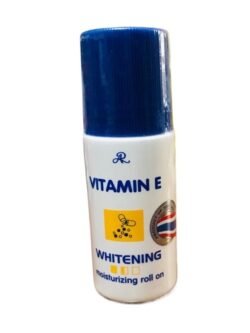 AR Vitamin E (ardr) WHITENING Moisturizing ARON Deodorant Roll On 10 ml Made In THAILAND