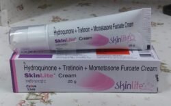 Rx SKINLITE (SKIN LITE ) Hydroquinone + Tretinoin + Mometasone Furoate CREAM 25g (slht)