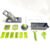 Original MANDOLIN 16-In-1 Veggie Slicer with Big Container Spiralizer Mssv Multifunctional Nicer Dicer Handle Food Grate Chopper Vegetable Cut Kitchen Household Essentials Gadgets Items