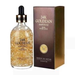 Made in Korea 24K GOLDZAN AMPOULE Serum 99.9% Pure Gold Maison De Nature
