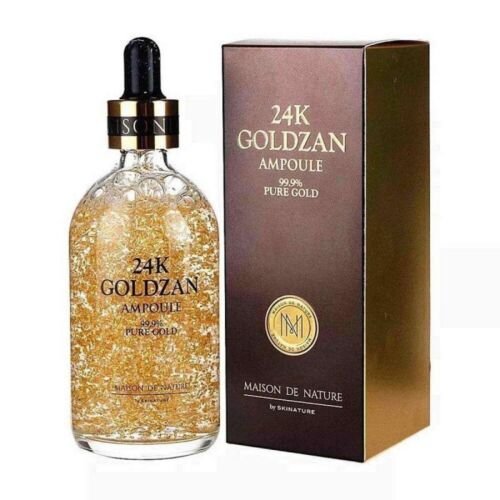 f32b65ce544b119f130d2c19e8792ae9.jpg Made in Korea 24K GOLDZAN AMPOULE Serum 99.9% Pure Gold Maison De Nature