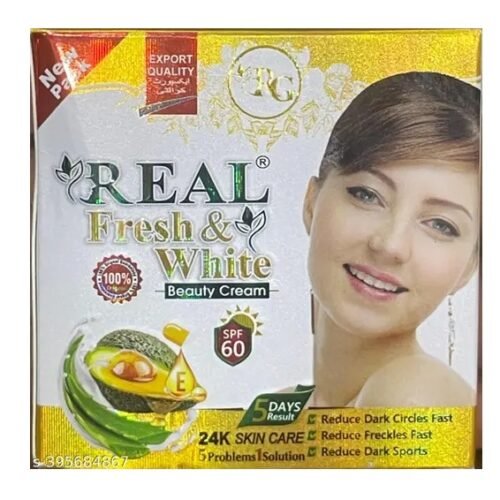 Real Fresh and White Beauty WHITENING Cream 30g rfwc