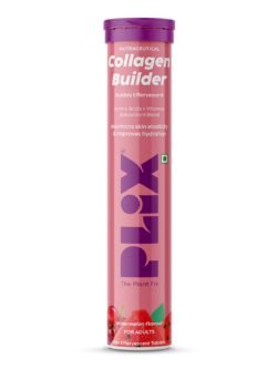PLIX The Plant Fix pcbo Collagen Builder Tablets with Amino Acid - 15 Tablets 63g