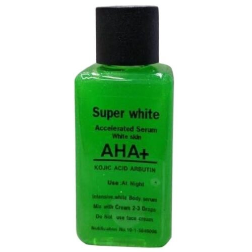 Herbal Natural WHITENING Aha KOJIC Acid Ags Mini WHITE Multi Alpha Hydroxy Acids WHITE Body Gel Green Serum with Arbutin Original THAILAND 30 Ml
