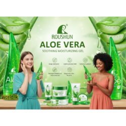 300 ML LARGE Roushun Aloe Vera Moisturizing Soothing Gel RASC