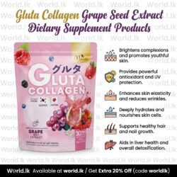 f7ad13309d1bdacc746daab43b4fc5f9.jpg GLUTA Whi tening Collagen Grape Seed Drinking Powder Extract Dietary Supplement mgcg