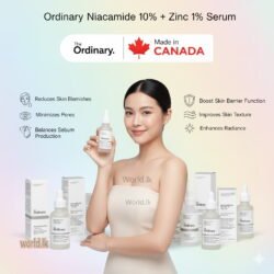 Made in Canada Original the Ordinary NIACINAMIDE 10% + ZINC 1% Serum Clinical Formulation with Integrity the Pores Makeup Primer Facial Serum
