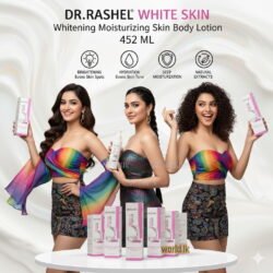 Dr. Rashel WHIiTE SKIN Whiitr tening Moisturizing Skin Body Lotion drws 452 ML