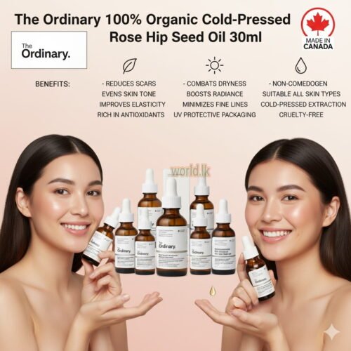 fc9dedaacf05784b5ba70619db7fab56.jpg The Ordinary 100% Organic roo Cold-Pressed Rose Hip Seed Oil 30ml Made in CANADA