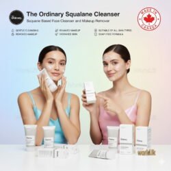 The Ordinary Squalane Cleanser (50ML) TOSC Squalene Based Face Cleanser and Makeup Remover