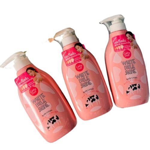 ff7a7615af3e163d4457d62d7eb5ed79.jpg CATHY DOLL Milk Shine body WHITENING lotion 450ml cdbl Made in THAILAND