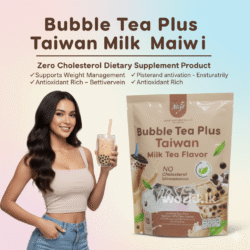 Taiwan Bubble Milk Tea Plus  BTPT JOJI Zero Cholesterol Dietary Supplement Powder  Product
